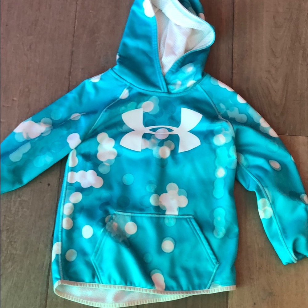 Underarm blue jacket